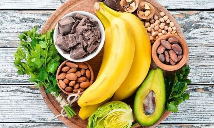 magnezyum içeren besinler